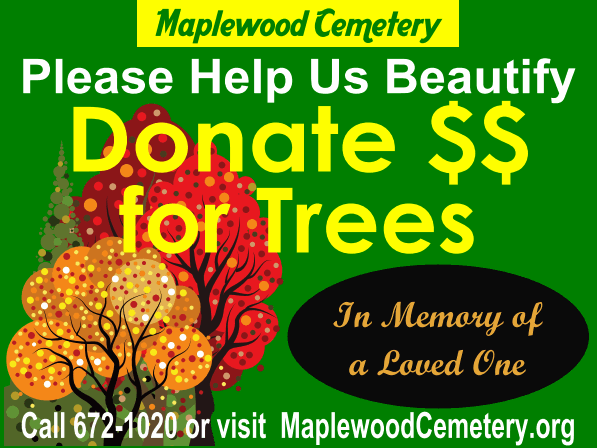 Donate $$ for Trees